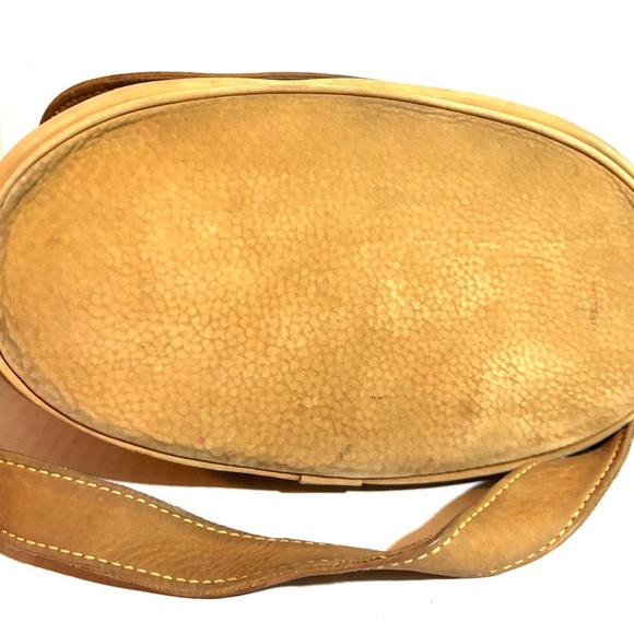 Coach Tan distressed  suede Leather Crossbody Bag - Picture 3 of 9